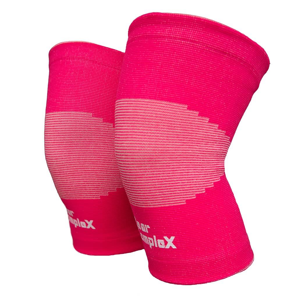 Bear KompleX Bear KompleX Compression Knee Sleeves for Men & Women, Fitness & Support for Workouts & Running. Sold in Pairs-Training, Weightlifting, Wrestling, Squats & Gym Use