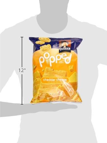 Quaker Quaker Rice Crisps, Gluten Free, Cheddar, 6.06oz Bags, 6 Count