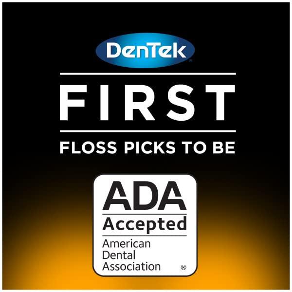 DenTek DenTek Comfort Clean Sensitive Gums Floss Picks, Soft & Silky Ribbon, 150 Count, 6 Pack