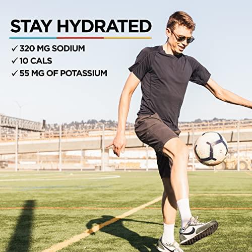 GU Energy GU Energy Hydration Electrolyte Drink Tablets, Vegan, Gluten Free & Caffeine Free, Enhanced Endurance Sports Drink for Running, Cycling, Triathlon, 8-Count (96 Servings), Strawberry Lemonade