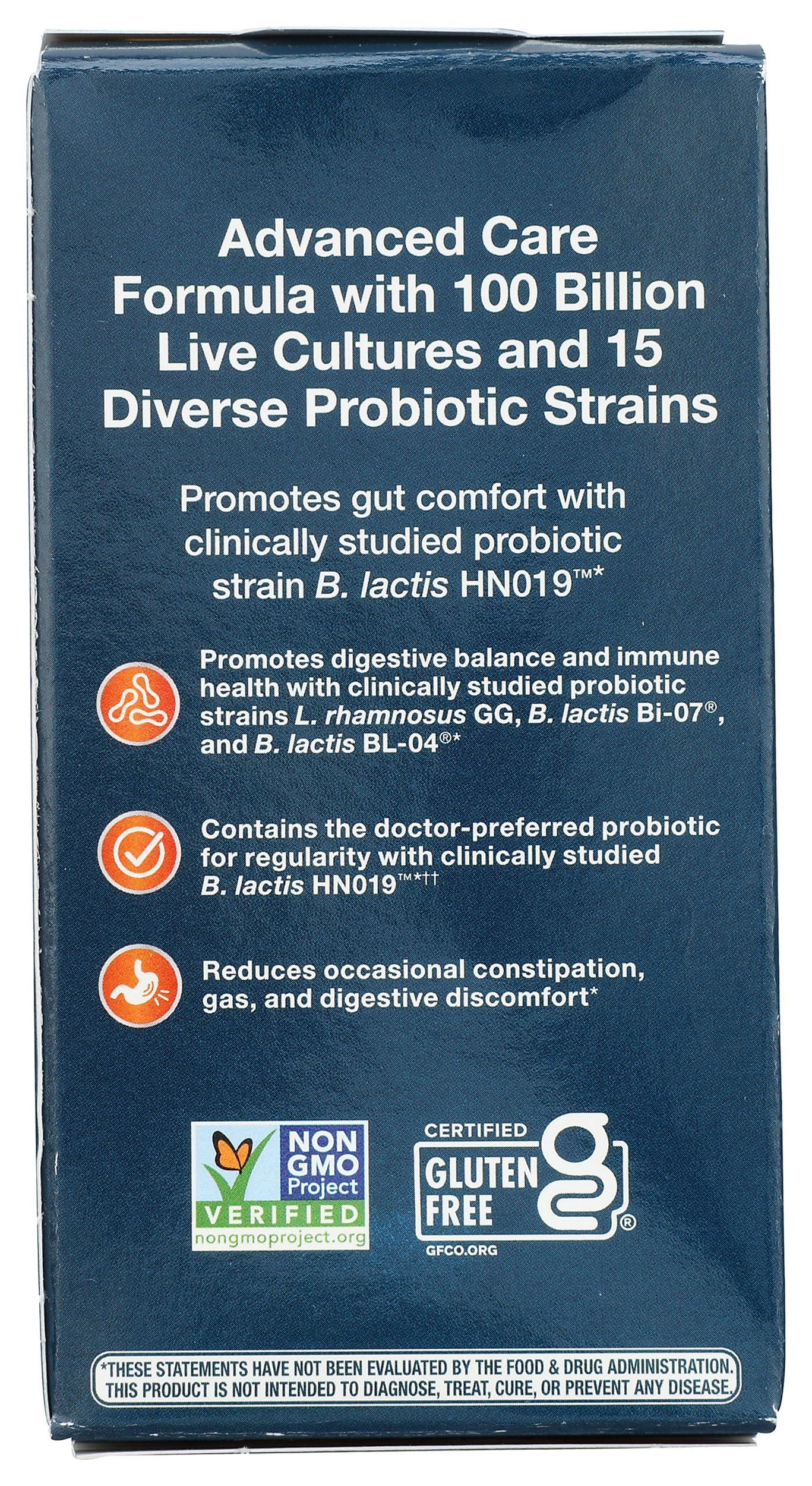 Nature's Way Nature's Way Natures Way Fortify Optima Daily Probiotic, 100 Billion, 15 Strains, Prebiotic, 30 Capsules, 30 Count