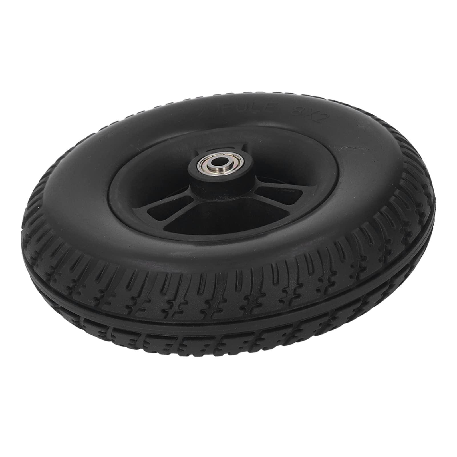 Atyhao Wheelchair Tire Wheelchair Wheels Wheels Pu Polyurethane 8In Inches Tire Wheel Tire Tire Tires Wheels