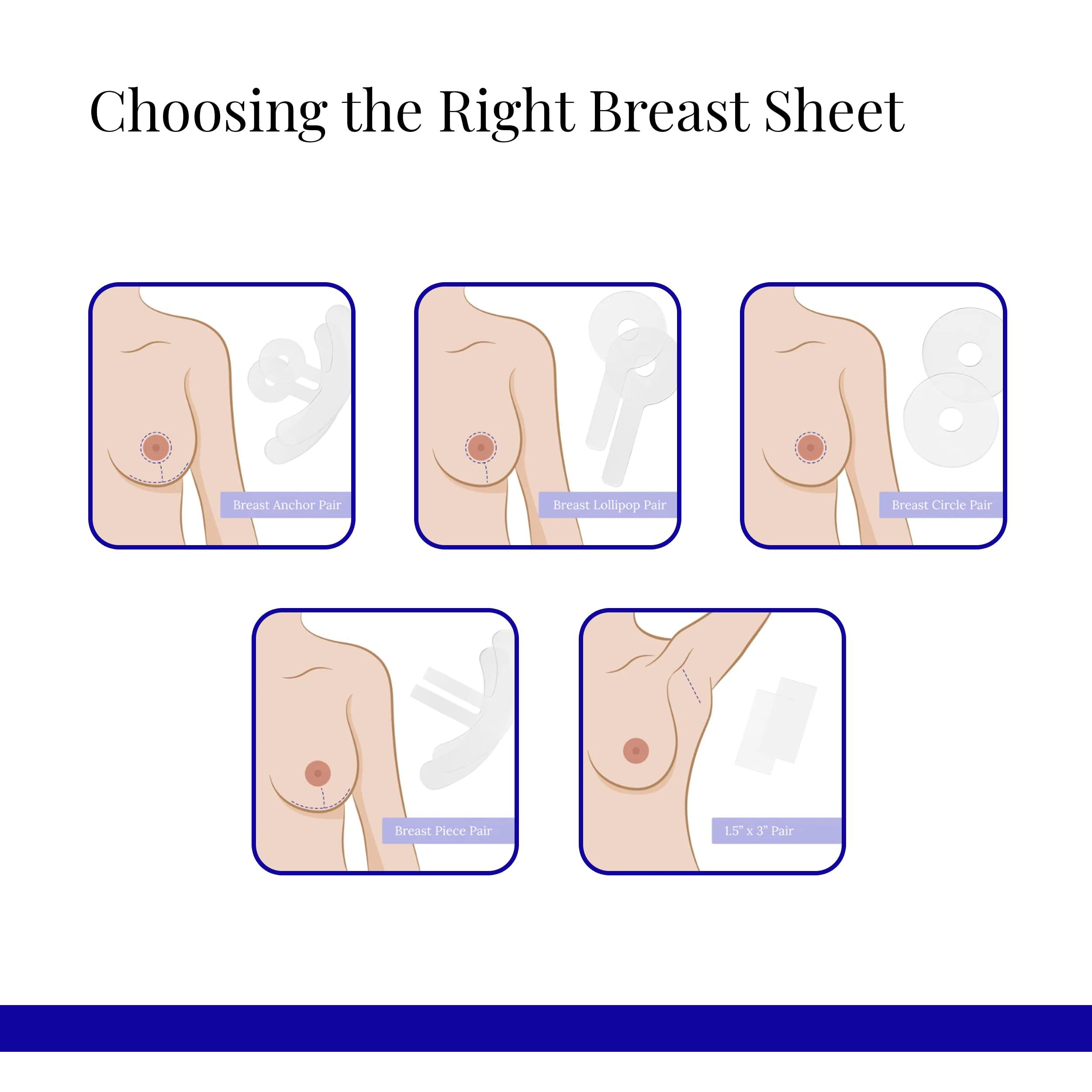 Rejuvaskin Rejuvaskin Scar Fx Silicone Sheeting, Silicone Tape for Breast Scars, 3 Circular Shaped, 1 Sheet, Soften, Flatten & Reduce the Appearance of Scars