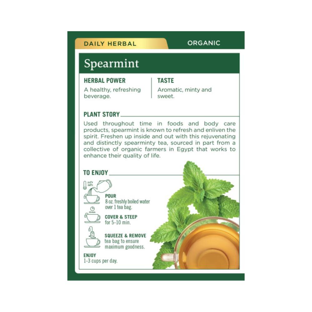 Traditional Medicinals Traditional Medicinals Tea Organic Spearmint 16ct, 6Pack