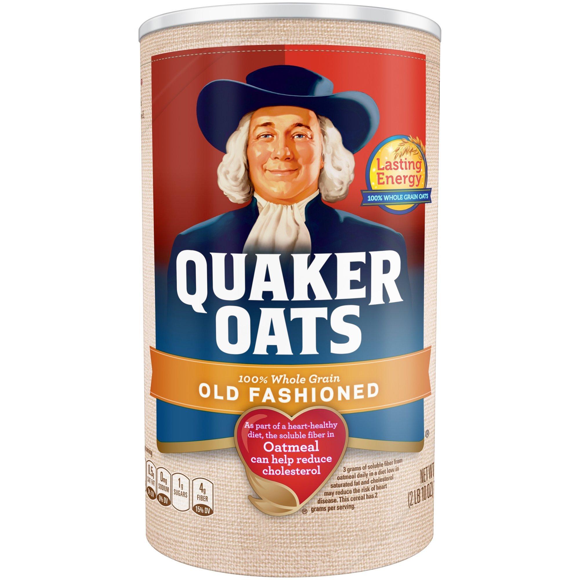 Quaker Quaker Oats Old Fashioned, 42 oz (Pack of 4)