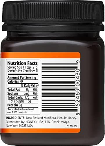 Manuka Doctor MANUKA DOCTOR - MGO 35+ Manuka Honey Multifloral, 100% Pure New Zealand Honey. Certified. Guaranteed. RAW. Non-GMO (8.75oz)