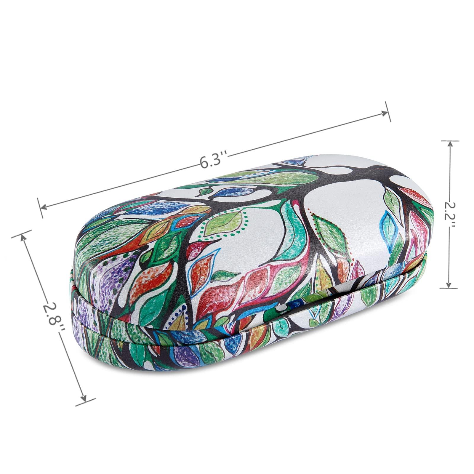 AITIME AITIME Contact Lens Case, Contact Case Kit, 2 in 1 Double Sided Portable Contact Lense Case and Eyeglasses Case, with Marbling, Multifunction, Durable, Compact, Portable Storage Kit