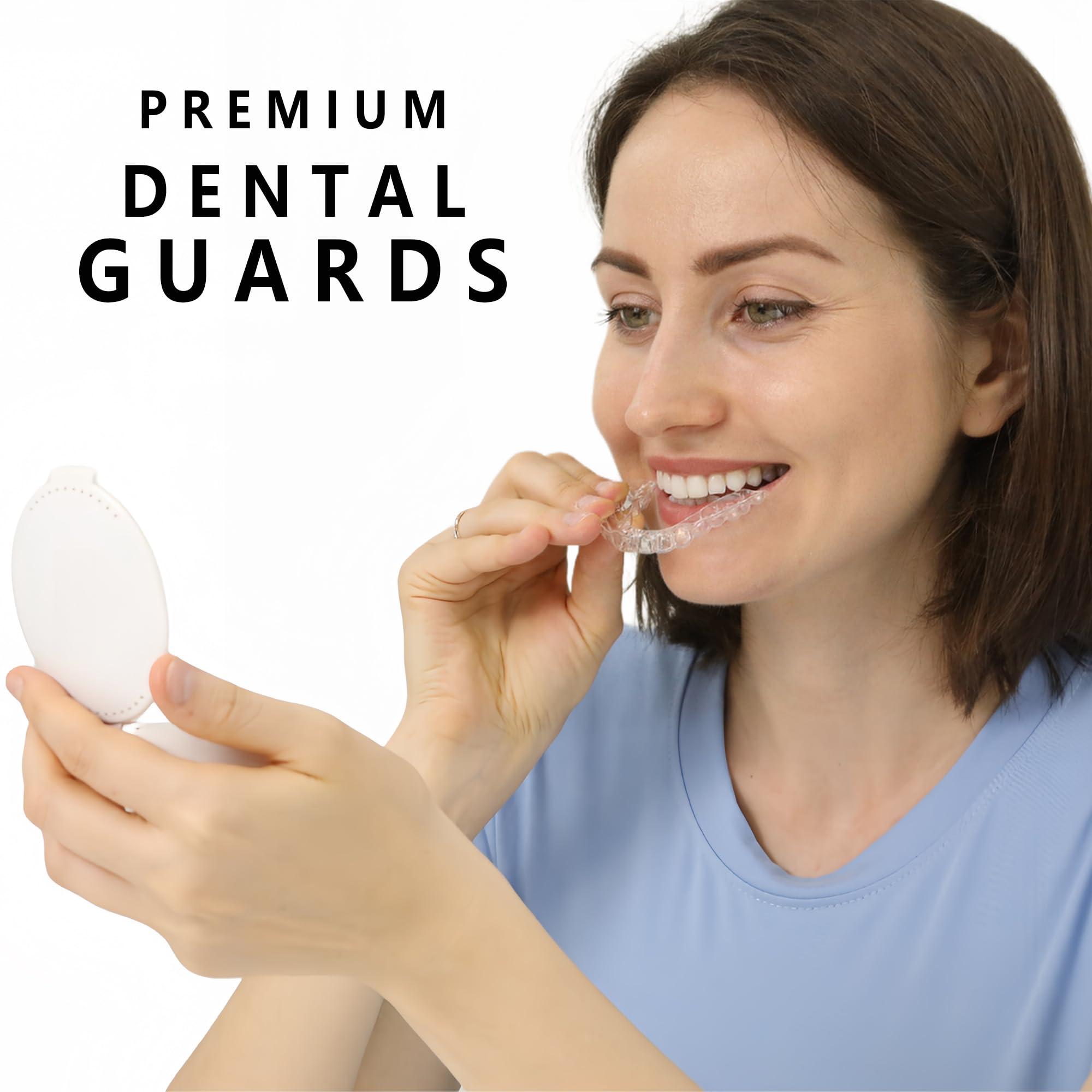 Candyying Custom Dental Night Guard, Custom Mouth Teeth Guards Against Teeth Grinding/Clenching Dental Retainer for TMJ Relief and Bruxism (One Lower Guard)