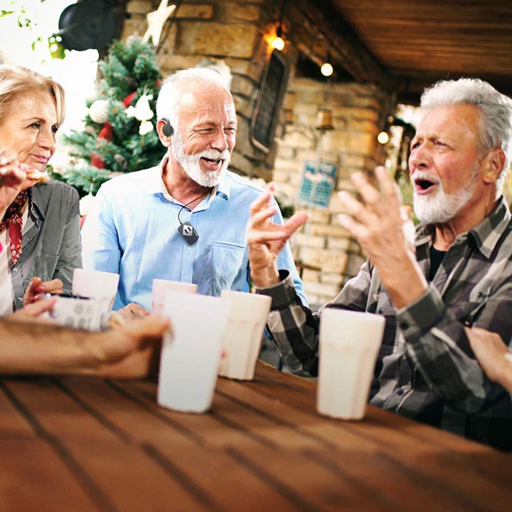 bonein Bonein Hearing Headphones to The Elderly, Hearing Amplifier Rechargeable for Adults and Seniors, Personal Hearing aids for Hard of Hearing(not for everbody)