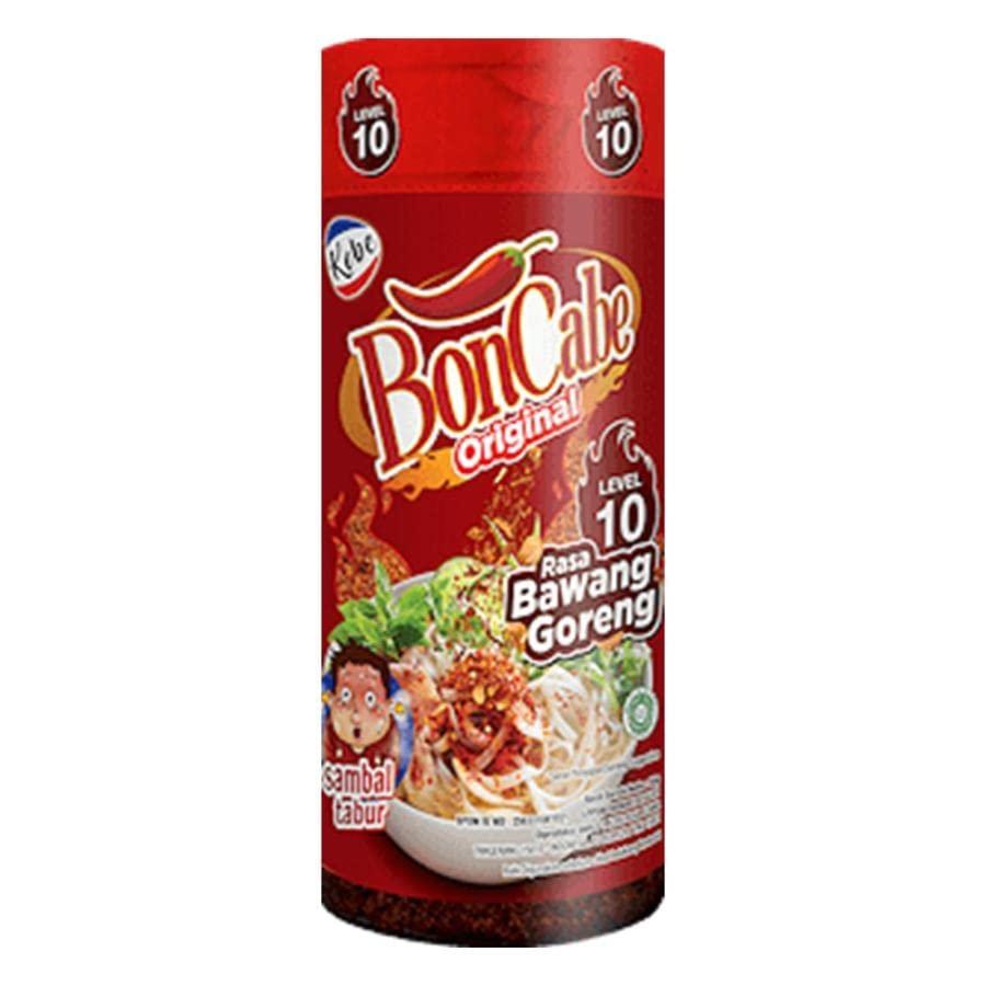 Bon Cabe Kobe Bon Cabe Sambal Tabur- Chilli Sprinkles Original Level-10, 50 Gram/1.76oz (Pack of 3)