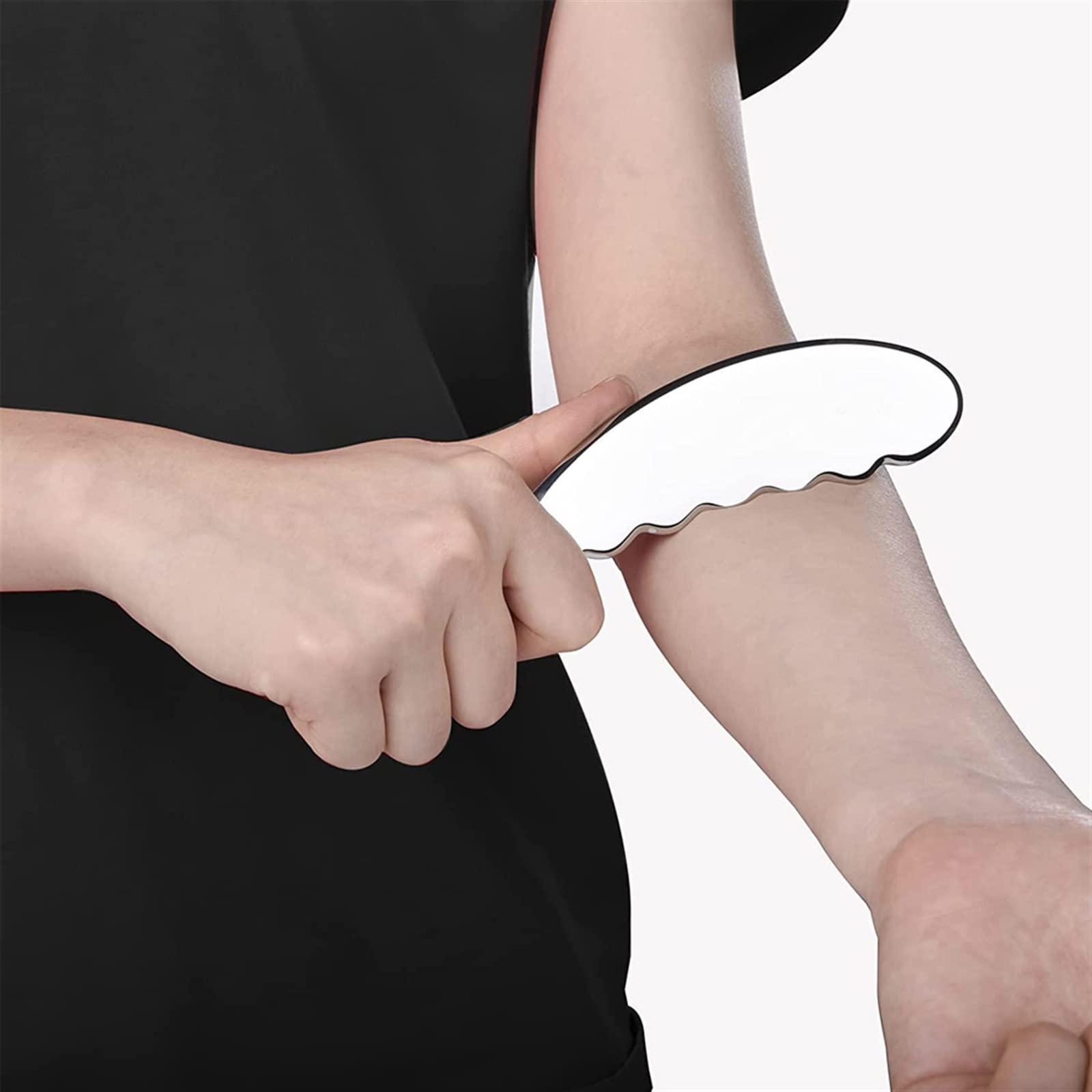 MOBYAT Muscle Scraper Tools Soft Tissue Massage Tool Scraping Tool Meridian Dial Bar Manual Acupuncture Pen Reflexology Tool 1Pcs