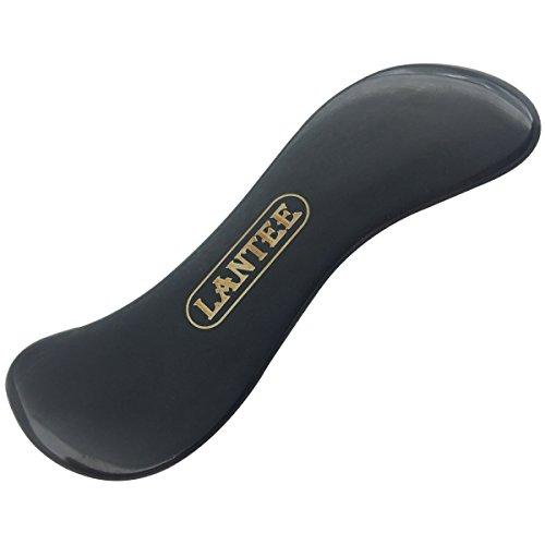 Lantee Lantee Chinese Gua Sha Scraping Massage Tools Kit, Hand Made Buffalo Horn Guasha Scraper Board for Facial/Ankle/Neck/Muscle Scraping