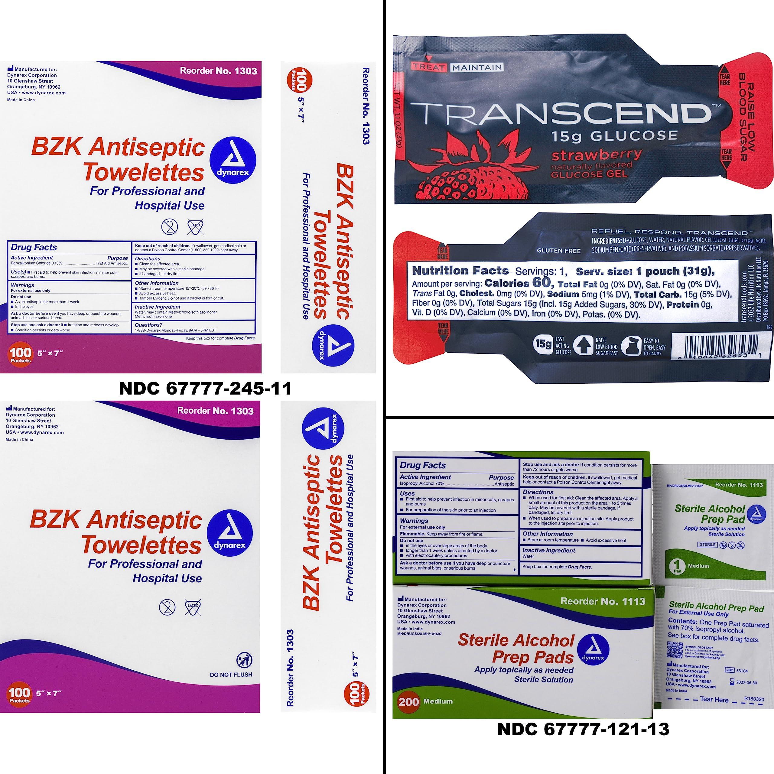 MFASCO MFASCO Emergency Response GO First Aid Bag - 160 Pcs EMT Trauma Kit, First Responder Medical Bag, Deluxe Stocked Kit with Tourniquet, Sprague Stethoscope, Pressure & Bleeding Control Dressings