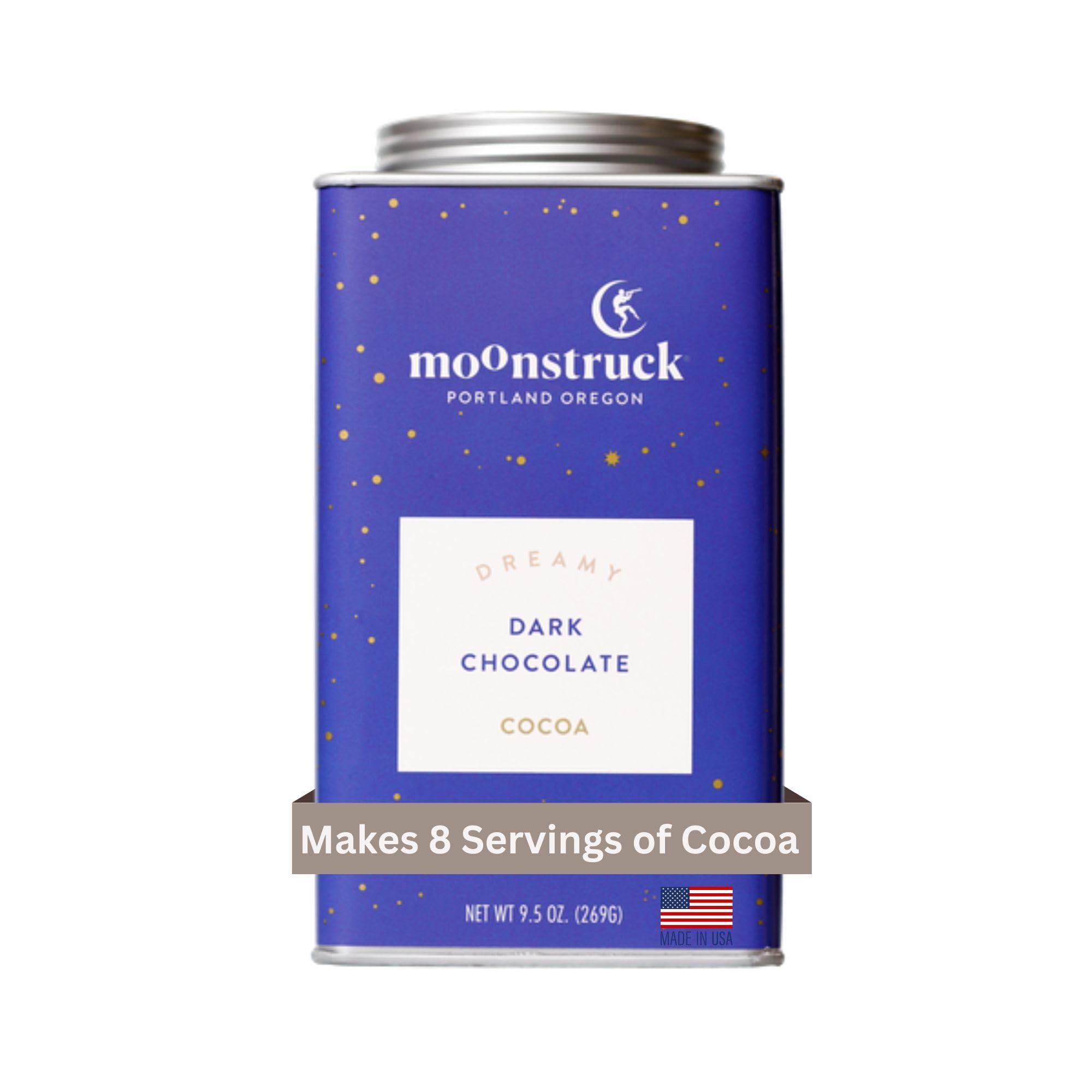 Moonstruck Chocolate Moonstruck Chocolate Dreamy Dark Chocolate Hot Chocolate Mix, 9.5oz (Pack of 1)