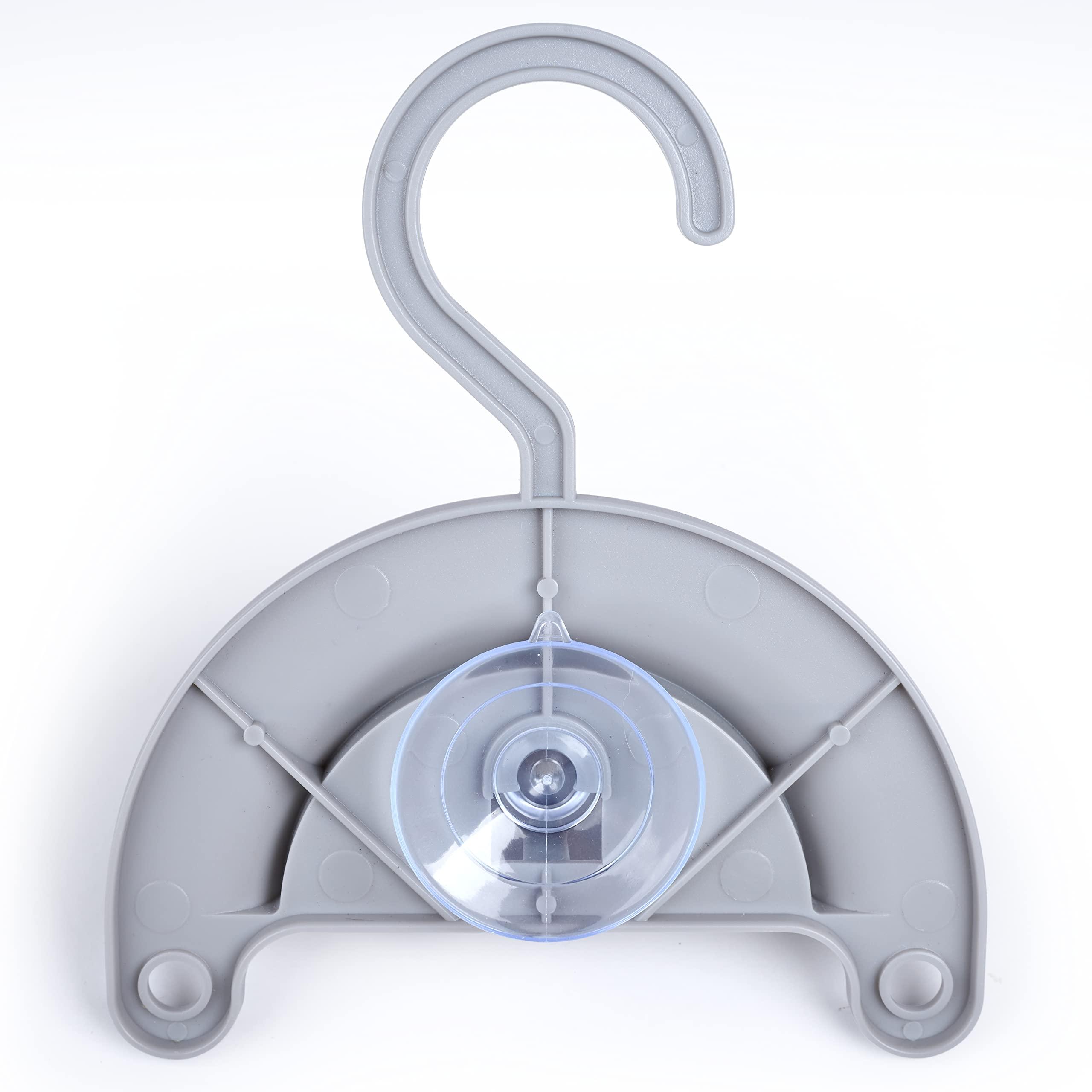 REMREST RemRest CPAP Hose Holder with Suction Cup and Headgear Hook - Universal Holder for Hanging CPAP Tubing, Nasal Mask, Nose Pillow and Sleep Apnea Machine Accessories for Drying After Cleaning