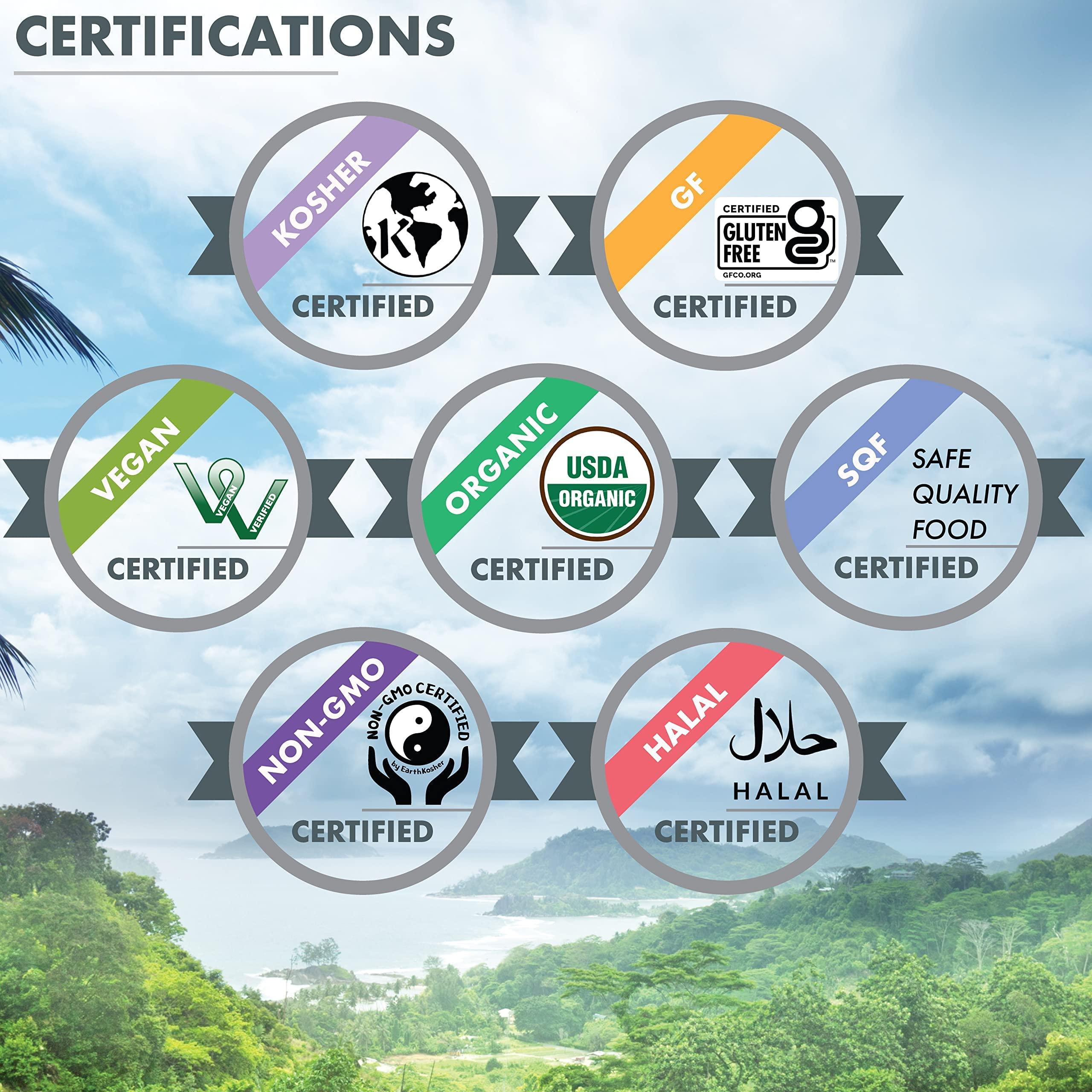 Native Vanilla 50 Organic Madagascar Vanilla Beans - Gourmet Grade A Premium Vanilla Pods - For Vanilla Extract & Baking - For Cooking, Desserts & More - 100% Vegan & Kosher - Non-GMO & Gluten-Free - Native Vanilla