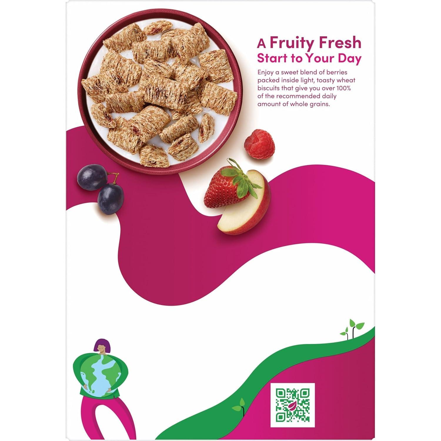 Kashi Generic Kashi - Organic Berry Fruitful Breakfast Cereal - Family Breakfast - Organic Fiber Cereal - 13.4 Oz Box - 6 Boxes