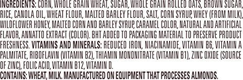 Post Post Honey Bunches of Oats Honey Roasted Breakfast Cereal, Honey Oats Cereal with Granola Clusters, Small Cereal Cup Size for Easy On-The-Go Breakfast, 2 OZ Cereal Cup (Pack of 12)