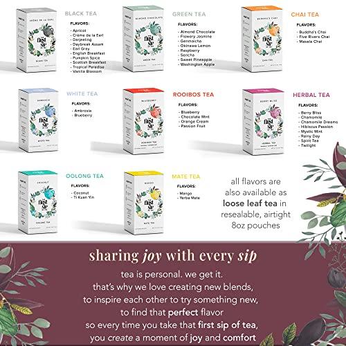 The Spice Hut Chamomile Dreams Tea Bags, Mint, Chamomile & Lemon Grass Herbal Tea, Non-Caffeinated, Natural Flavors, No Artificials, Stress Relief - 16 Cups | The Spice Hut, First Sip of Tea