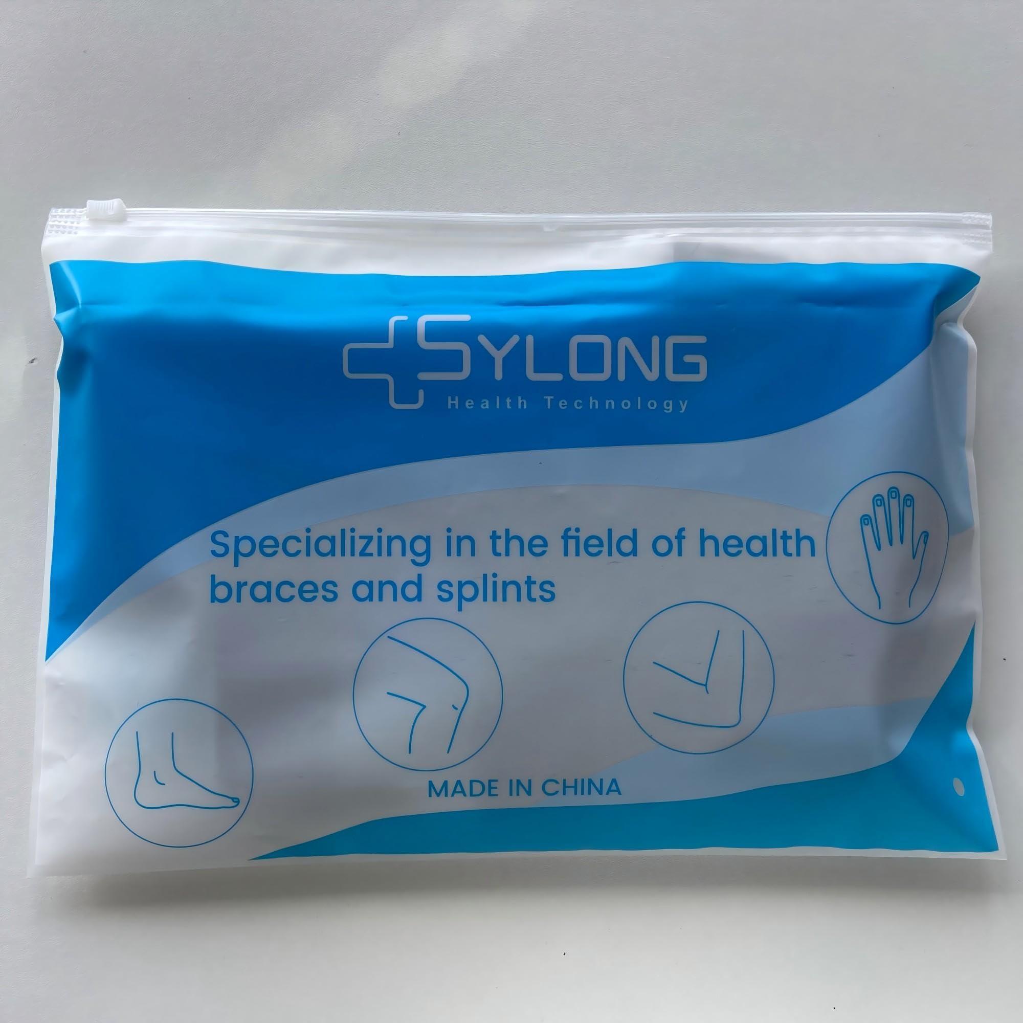 Sylong Elbow Brace for Ulnar Nerve Entrapment Cubital Tunnel Syndrome for Women and Men, Arm Splint Left & Right Elbow Support Immobiliser for Straighten Arms to prevent Elbow Bending While Sleeping - L/XL