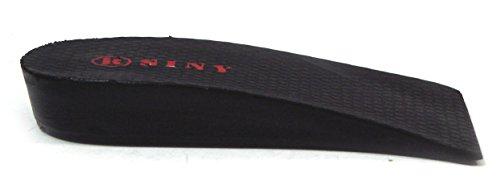siny SINY® 0.8 inches Shoe Insoles for Women and Men Height Increase Heels Pad Air Cushion Black Lift Kit