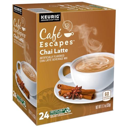 Café Escapes Cafe Escapes Chai Latte Keurig Single-Serve K-Cup Pods, 96 Count