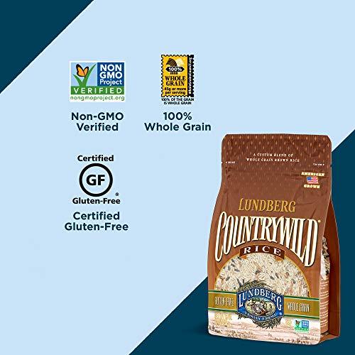 Lundberg Lundberg Family Farms Gourmet Countrywild Whole Grain Brown Rice, Packaging May Vary, 400 Ounce (Pack of 1)