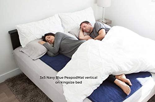 PeapodMats PeapodMats Bedwetting & Incontinence Waterproof Bed Mat - Reusable Underpad. Secure Placement & Breathable. Washable. Enviro Friendly 3x5 (Sand) Mattress Protector & Pee Pad for Kids & Adults