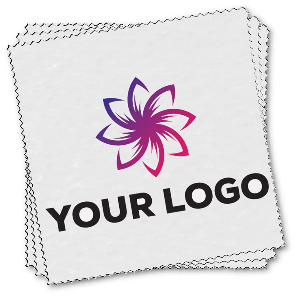 Smart Go Smart Go - Microfiber Cleaning Cloth (1000 Pieces) - Digital Custom Print Your Company Artwork or Business Logo - Promotional Item for Cleaning Eyeglasses, Screens, & Lenses - 6 x 6 in