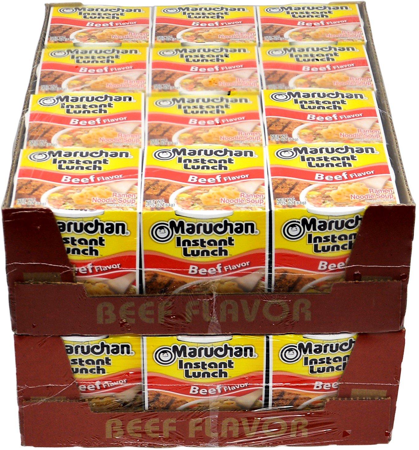 Maruchan Maruchan Instant Lunch Cup O Noodles Beef Flavored Soup 24 Cups Per Box