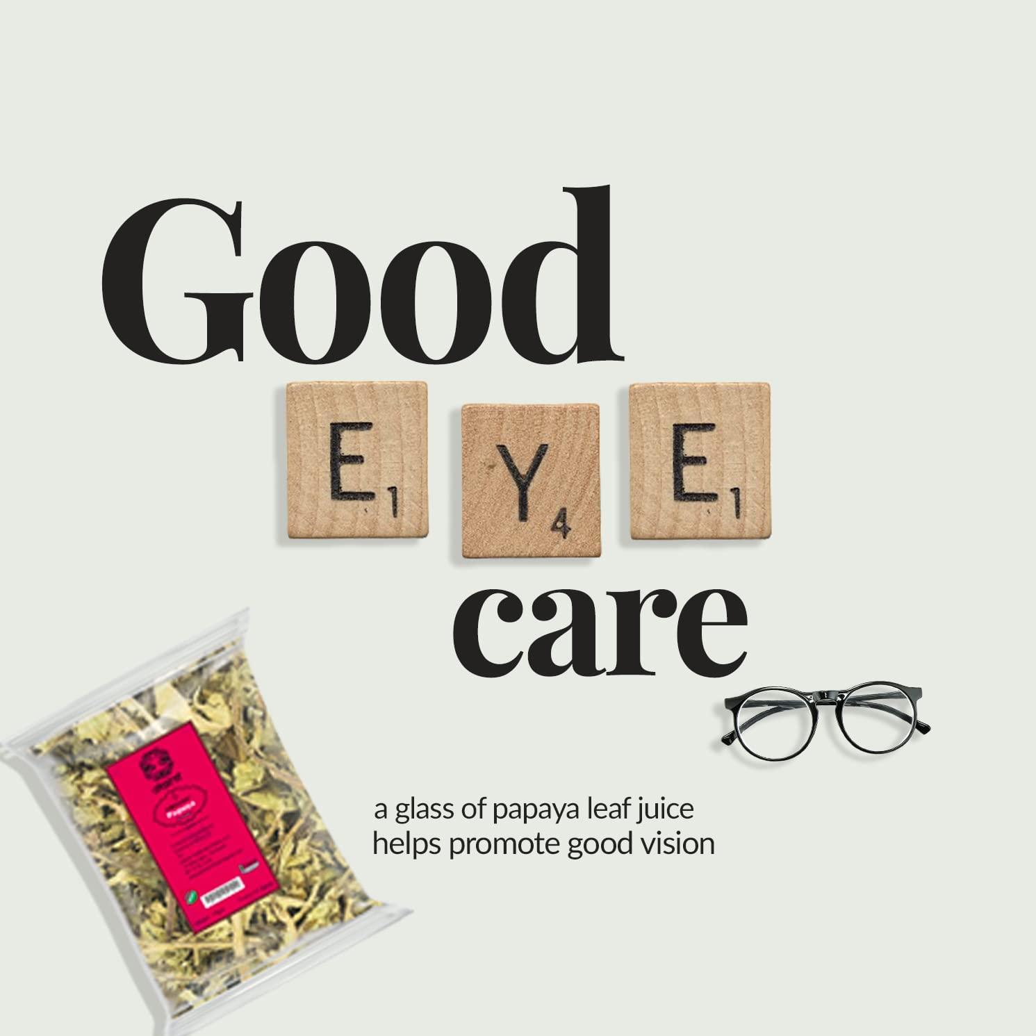 Akshit Akshit Dried Papaya Leaves, 13oz, Papaya Leaf Tea, Hojas De Papaya Secas, Natural Dried Leaves Tea, Perfect For Leaf Extract, Caffeine-Free, Non GMO