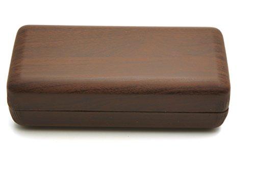 COLOR VIPER NEW ColorViper Real Tree Bamboo wood Temples Reading Glasses (2981 shiny black/wood temple, 1.00)