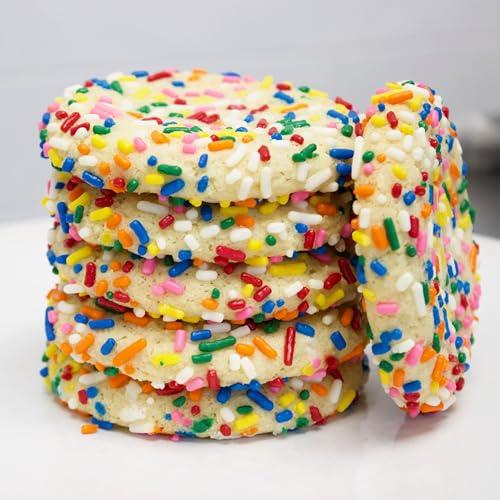 Yupik Yupik Rainbow Sprinkles, 2.2 Lb, Low In Sugar, Cholesterol-Free, Sodium-Free, Kosher, Dessert Topping