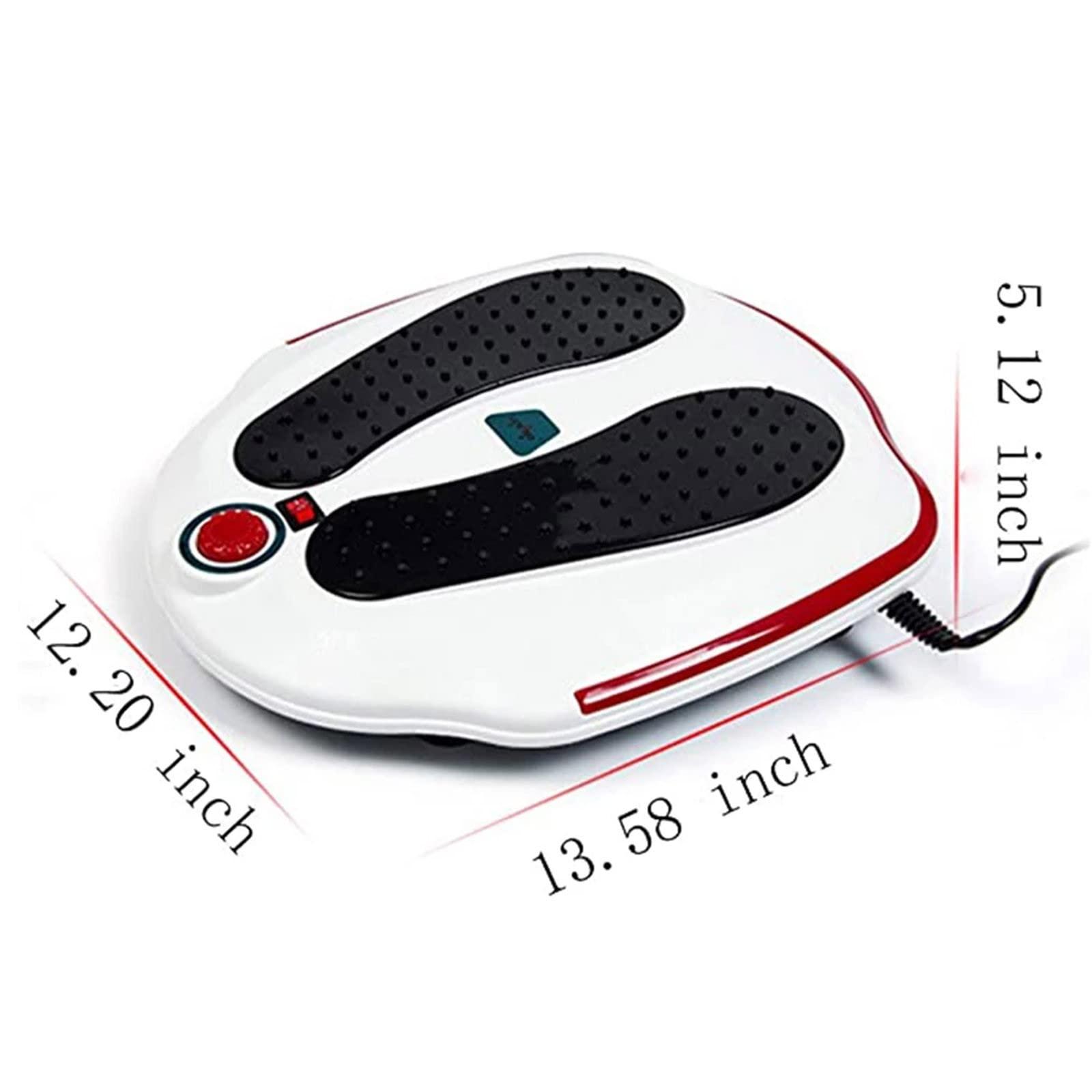 VEXIGO VEXIGO Electric Foot Massager Machine Circulation Vibration Blood Booster Electromagnetic, Deep Kneading Massaging Nodes, for Relieve Fatigue Sore