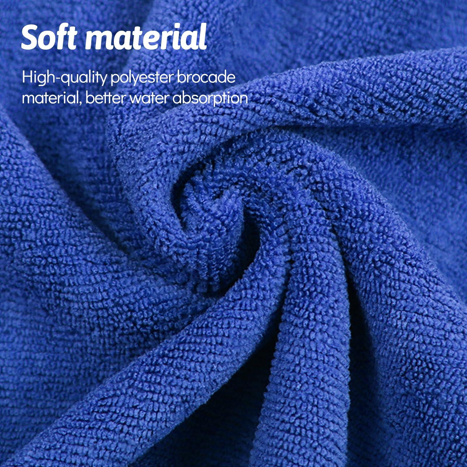 Ttarxug Ttarxug Microfiber Cleaning Cloths, Premium All-Purpose Car Cloth, Lint Free, Scratch-Free, Absorbent Cleaning Towel for Cars, SUVs, House, Kitchen, Window, Gifts(10in.x10in.) (Rose red, 100)