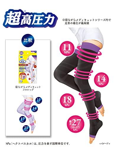 MediQttO Medi Qtto Full Leg EX L Compression Socks for sleeping