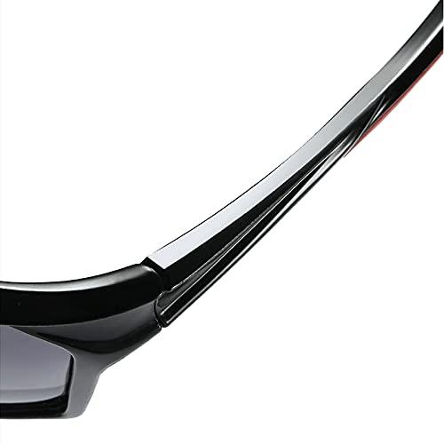 COTIA COTIA Men's Outdoor Driving Sports Full Reading Sunglasses Cycling Classic Reader Magnification Presbyopic Sun Glasses (black, 0)