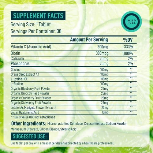 WILD FUEL WILD FUEL Vegan Collagen Builder and Saffron Extract Vegan Bundle