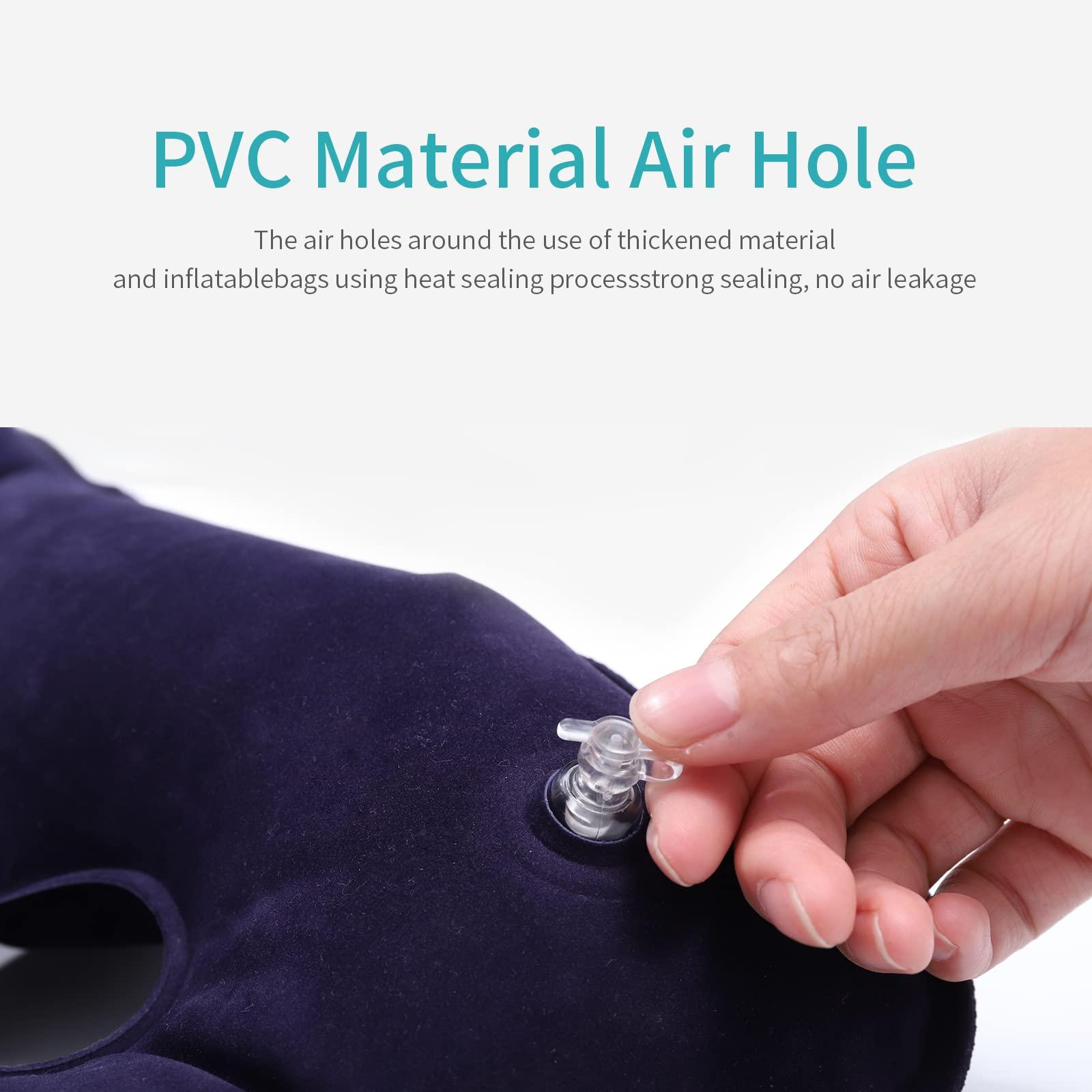 lefeke Inflatable Waffle Cushion for Pressure Sores,Bed Sore Cushions for Butt for Elderly, Pressure Sore Cushions for Sitting in Recliner,Suitable for Bedridden Disabled, BreathableComfortPain Relife