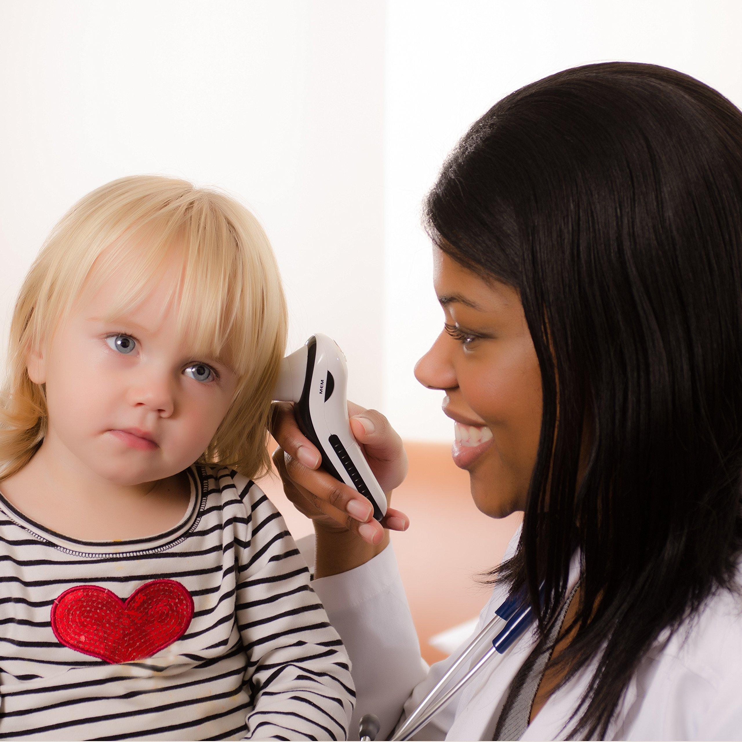 HealthSmart HealthSmart DigiScan Digital Accurate Infrared Thermometer, Instant Read Talking Forehead Thermometer, Ear Thermometer, For Babies, Children, and Adults, Black