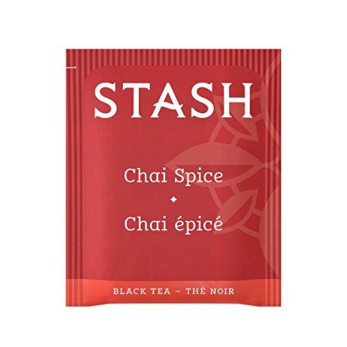 Stash Stash Tea Chai Spice Black Tea, Box of 100 Tea Bags