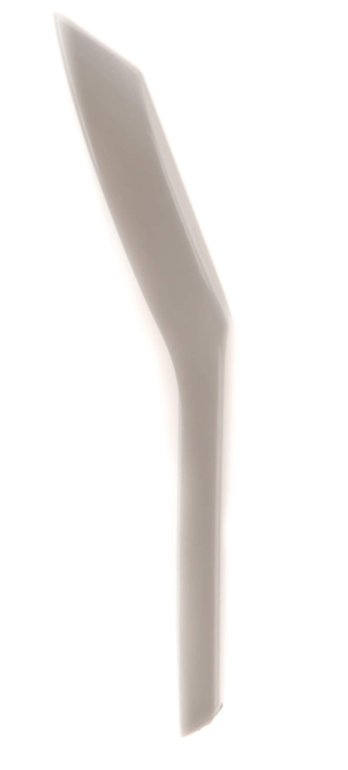 EcoQuality [3000 PACK] Disposable Dining Asian Soup Spoons - White Plastic Chinese Soup Spoons for Ramen, Pho, Clear, Appetizer, 4.5 x 1.2 Inches by EcoQuality