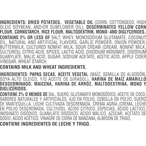 Pringles Pringles Potato Crisps Chips, Lunch Snacks, On-The-Go Snacks, Ranch, 5.5oz Can (1 Can)