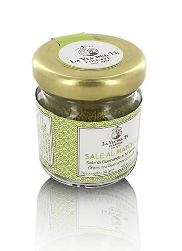 La Via del Te La Via del Te Guérande Salt with Matcha Green Tea, Jar, 30g / 1.05oz