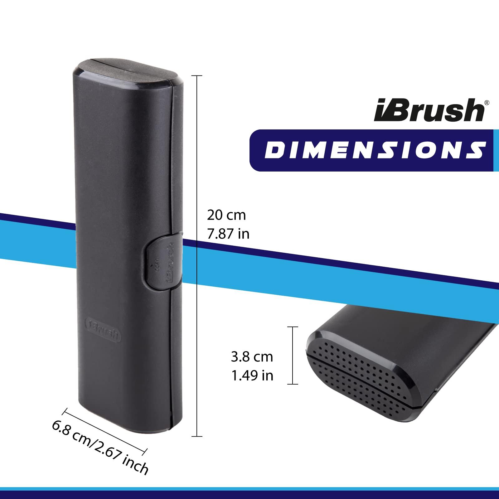 ibrush Electric Toothbrush Case compatible with Oral-B - Travel Toothbrush Case, Electric Toothbrush Case,Personal Care Toothbrush, Compatible with Oral-B Pro 1000, 2000, 3000, 3500,5000,5500 (Black)