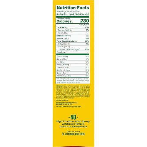 Belvita Belvita Cinnamon Brown Sugar Breakfast Biscuits, 8 Packs (4 Biscuits Per Pack)