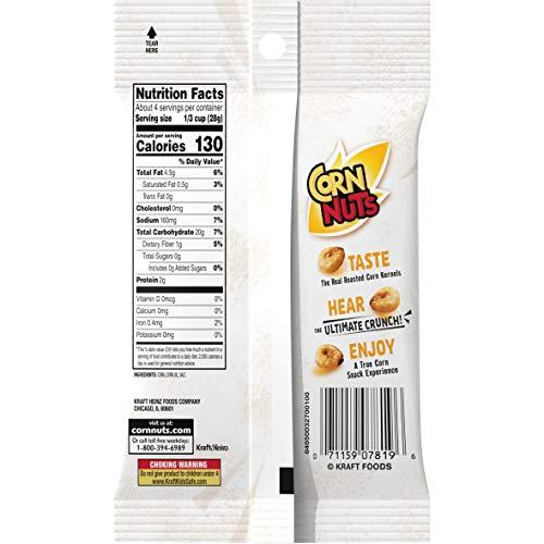 Corn Nuts Corn Nuts Variety Pack 4oz Size (Pack of 5) 1 of Each - BBQ, Ranch, Chile Picante, Original and Jalapeno Cheddar