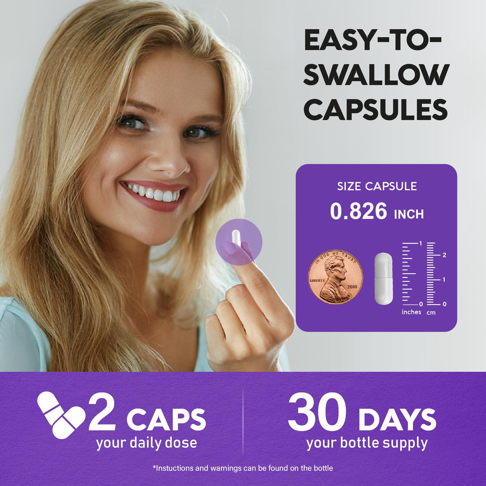 NUTRAHARMONY NUTRAHARMONY Biotin, Collagen & Magnesium Citrate Capsules