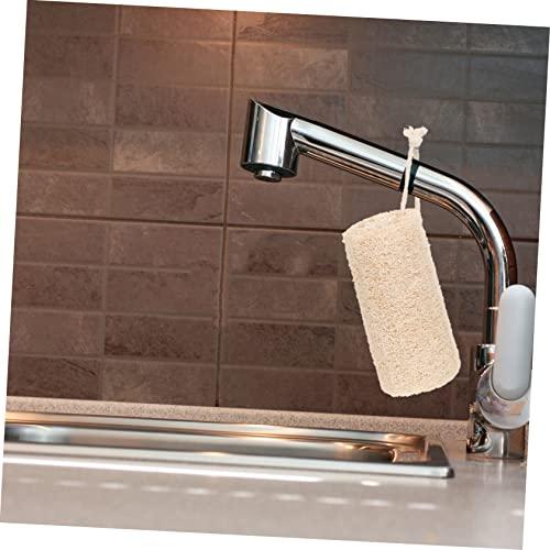 Levemolo Levemolo 8 Pcs Loofah Dishcloth Kitchen Cleaning Sponge Exfoliating Body Scrubber Skin Scrubber Loofah Dish Scrubber Cup Bath Loofahs Kitchen Supplies Natural Multi-Purpose Brush