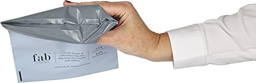 Fab Little Bag Fab Little Bag HyGeeni Disposal Bags for Nappies, Incontinence Pads, Ostomy & Catheter Bags - Prevents Odours, No Mess, Eco-Friendly, Pack of 50 Bags